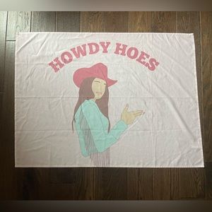 Howdy hoes flag